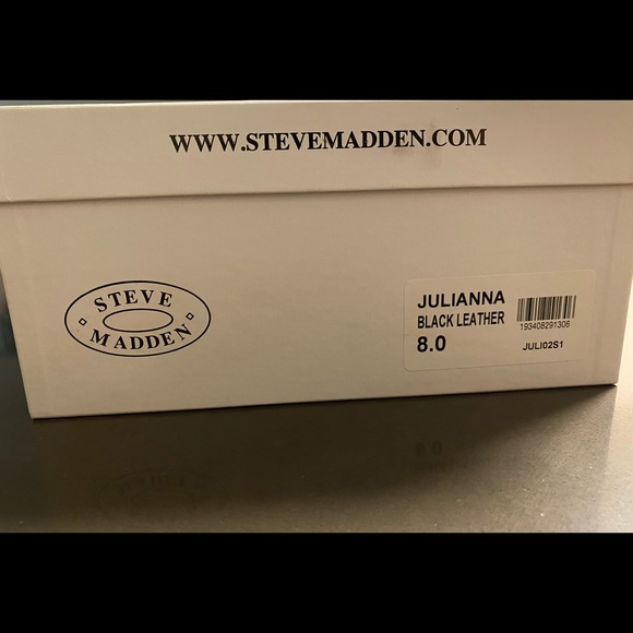 Steve Madden Julianna Black Platform Sandal - Picture 3 of 4